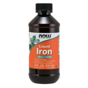 NOW Foods Tekuté Železo 237 ml odhadovaná cena: 14.5 EUR