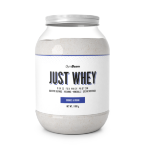 GymBeam Just Whey cookies & cream odhadovaná cena: 27.95 EUR