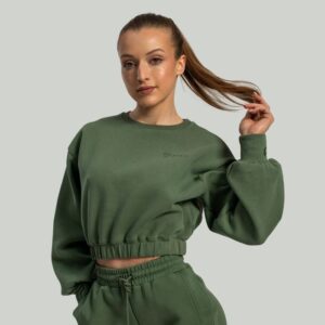 STRIX Dámska mikina Lunar Cropped Cedar Green  SS odhadovaná cena: 32.95 EUR