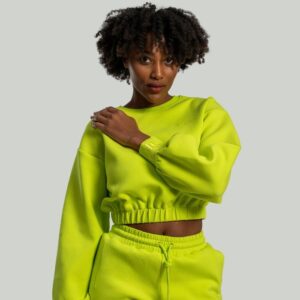 STRIX Dámska mikina Lunar Cropped Chartreuse  LL odhadovaná cena: 32.95 EUR