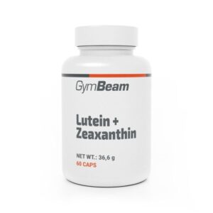GymBeam – Lutein + Zeaxanthin odhadovaná cena: 7.95 EUR