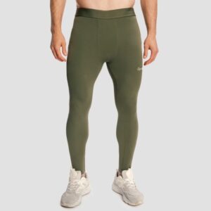 GymBeam Pánske legíny Combat Olive Grey  S odhadovaná cena: 29.95 EUR