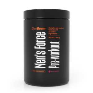 GymBeam Men‘s Force Pre-Workout lesné ovocie odhadovaná cena: 15.5 EUR