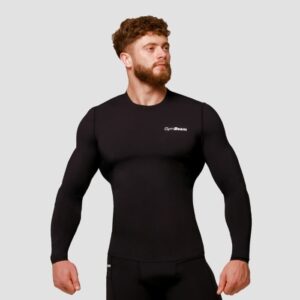 GymBeam Kompresné tričko s dlhým rukávom Mid Black  XXL odhadovaná cena: 29.95 EUR