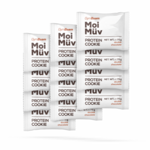 GymBeam MoiMüv Protein Cookie dvojitá čokoláda odhadovaná cena: 15.95 EUR