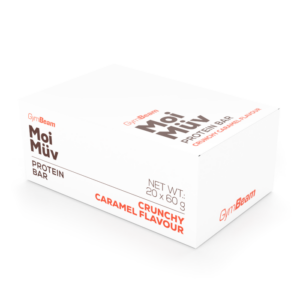Gymbeam MoiMüv Protein Bar chrumkavý karamel odhadovaná cena: 37 EUR