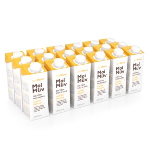 GymBeam MoiMüv Protein Milkshake 18 x 250 ml vanilka odhadovaná cena: 35.9 EUR