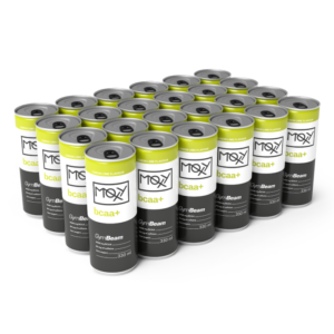 GymBeam MOXY BCAA+ energy Drink 24 x 330 ml citrón limetka odhadovaná cena: 27.3 EUR