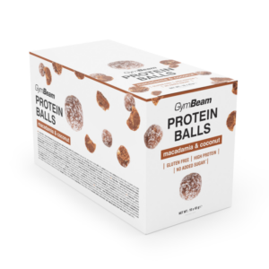 GymBeam Protein Balls macadamia & coconut odhadovaná cena: 19.9 EUR