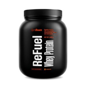 GymBeam ReFuel Whey Protein čokoláda odhadovaná cena: 36.95 EUR