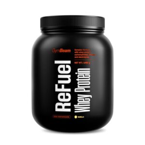 GymBeam ReFuel Whey Protein vanilka odhadovaná cena: 36.95 EUR