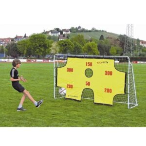 Futbalová branka SPARTAN 1153 – 290 x 165 x 90 cm s otvormi odhadovaná cena: 81 EUR