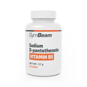 GymBeam Vitamín B5 (Pantotenát sodný) odhadovaná cena: 5.5 EUR