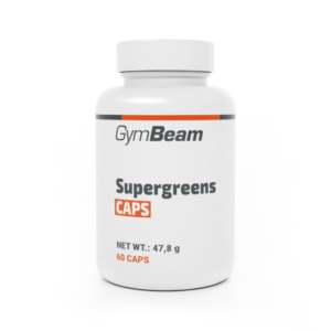 Gymbeam Supergreens CAPS odhadovaná cena: 6.95 EUR