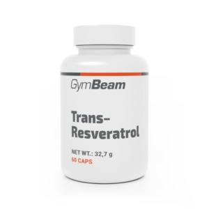 GymBeam Trans-resveratrol odhadovaná cena: 9.95 EUR
