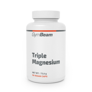 GymBeam Triple Magnézium odhadovaná cena: 4.95 EUR