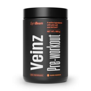 Veinz Pre-workout – GymBeam mango marakuja odhadovaná cena: 19.95 EUR