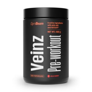 Veinz Pre-workout – GymBeam divoká čerešňa odhadovaná cena: 19.95 EUR
