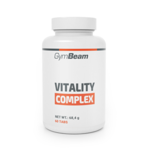 GymBeam Vitality complex 60 tab. bez príchute odhadovaná cena: 3.95 EUR