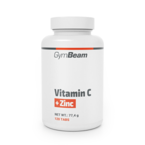 GymBeam Vitamín C + zinok 120 tab. odhadovaná cena: 6.95 EUR