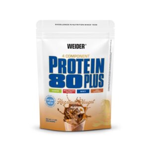 Weider Potein 80 PLUS lieskový orech nugát odhadovaná cena: 26.95 EUR