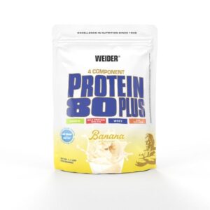 Weider Potein 80 PLUS banán odhadovaná cena: 26.95 EUR