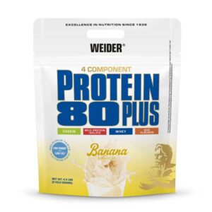 Weider Potein 80 PLUS banán odhadovaná cena: 78.95 EUR