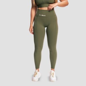 GymBeam Dámske legíny Combat Olive Grey  S odhadovaná cena: 26.95 EUR