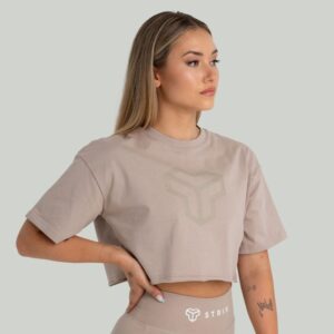 STRIX Dámske tričko CropTop Taupe  LL odhadovaná cena: 19.95 EUR