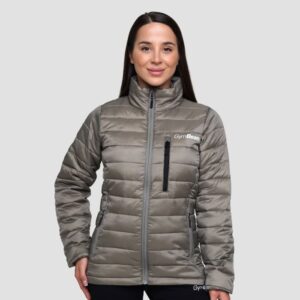GymBeam Dámska bunda Puffer Vetiver/Black  SS odhadovaná cena: 43.95 EUR