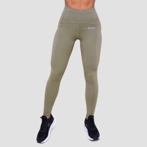 GymBeam Dámske bežecké legíny Pulse Vetiver  XXLXXL odhadovaná cena: 26.95 EUR