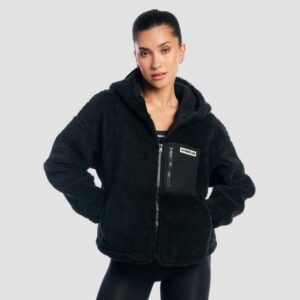 GymBeam Dámska bunda Sherpa Black  S odhadovaná cena: 45.95 EUR