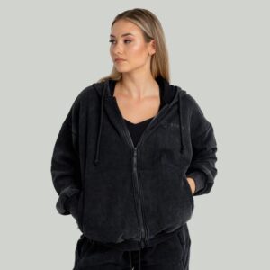 STRIX Dámska mikina Zip Washed Black  LL odhadovaná cena: 42.95 EUR