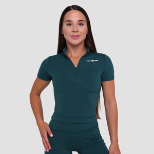 GymBeam Dámske tričko Cropped Ignite Dark Green  XLXL odhadovaná cena: 25.95 EUR