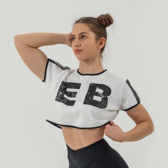 NEBBIA Dámske tričko Oversized Crop Top Game On White  SS odhadovaná cena: 38.95 EUR