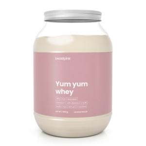 BeastPink Yum Yum Whey karamelová sušienka odhadovaná cena: 27.95 EUR