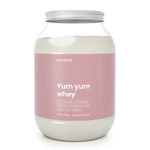BeastPink Yum Yum Whey biela čokoláda kokos odhadovaná cena: 27.95 EUR